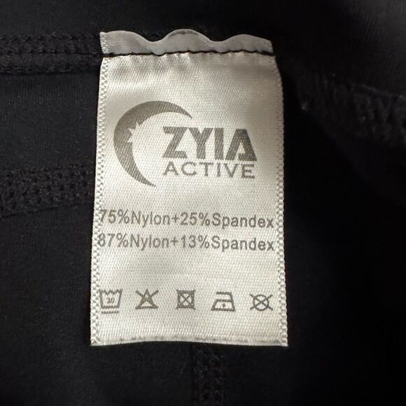 Zyia Active Leopard Print High Rise Leggings Size 6-8 - Picture 10 of 10